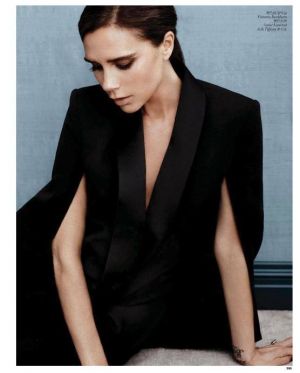 Victoria Beckham by Josh Olins for Vogue China August 2013